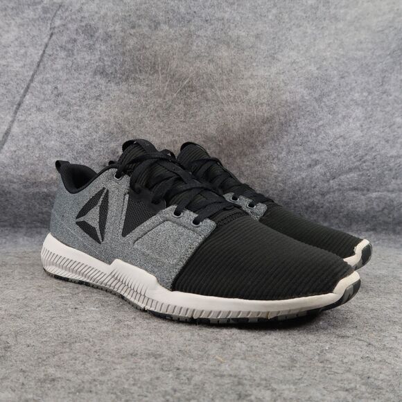 Reebok Shoes Mens 10 Athletic Hydrorush Cross Training Fitness Sport Active Grey - Picture 1 of 14